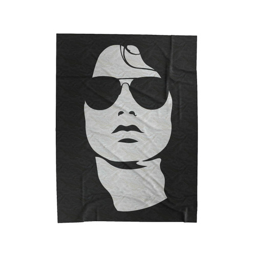 Jim Morrison Lizard King Of Orgasmic Rock Velveteen Blanket