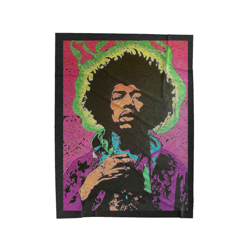 Jimi Hendrix 1 Velveteen Blanket