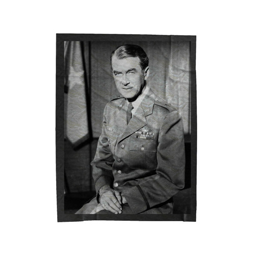 Jimmy Stewart World War Ii Velveteen Blanket