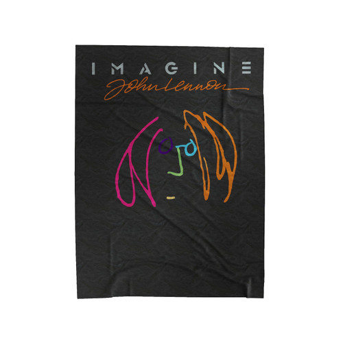 John Lennon Imagine The Beatles 1 Velveteen Blanket