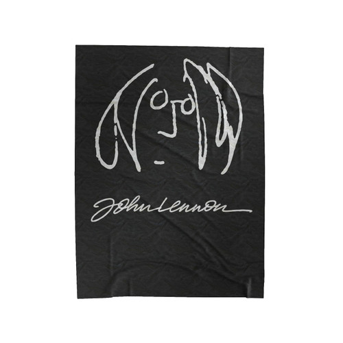 John Lennon Rock Legend Velveteen Blanket