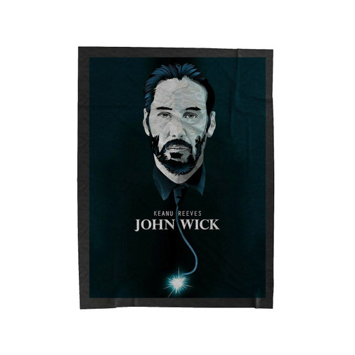 John Wick 4 Velveteen Blanket