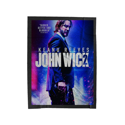 John Wick 5 Velveteen Blanket