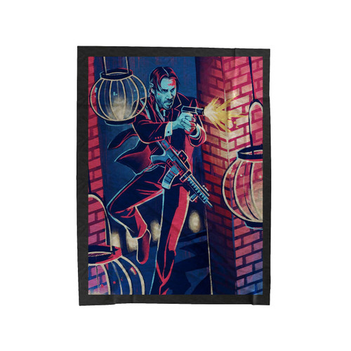 John Wick 7 Velveteen Blanket