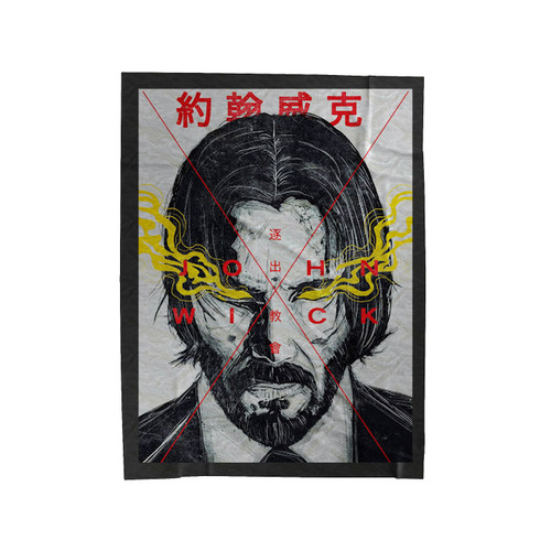 John Wick 8 Velveteen Blanket