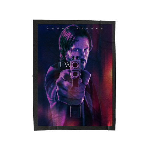John Wick Chapter Two Velveteen Blanket