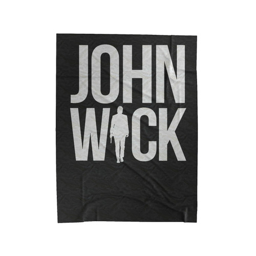 John Wick Iam Your Target Velveteen Blanket