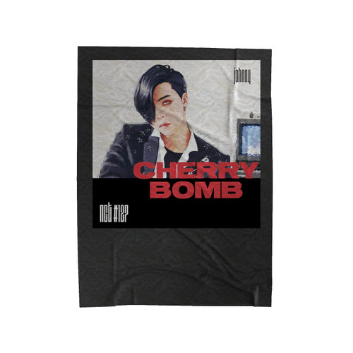Johnny Cherry Bomb Velveteen Blanket