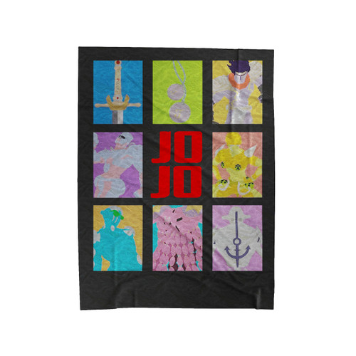 Jojo's Bizarre Adventure Art Velveteen Blanket