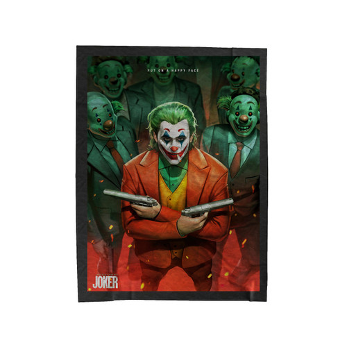 Joker Comics Velveteen Blanket