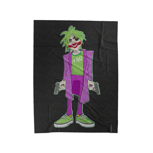 Joker Gorillaz Suicide Squad Velveteen Blanket