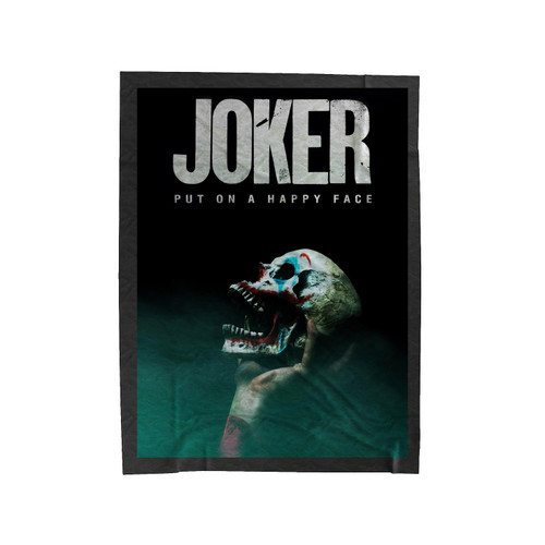 Joker Head Skull Velveteen Blanket