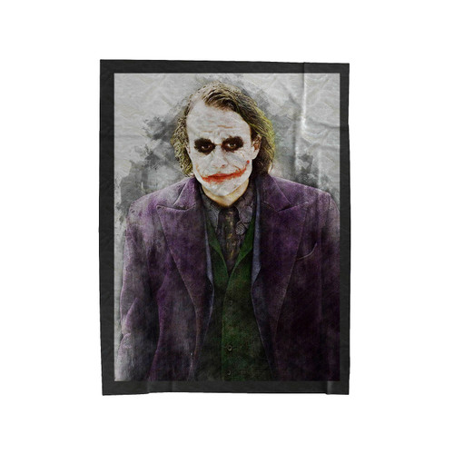 Joker Heath Ledger Velveteen Blanket