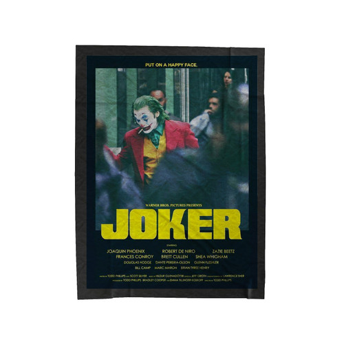 Joker Retro Movie Batman Velveteen Blanket