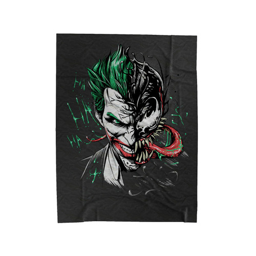 Joker Venom 1 Velveteen Blanket