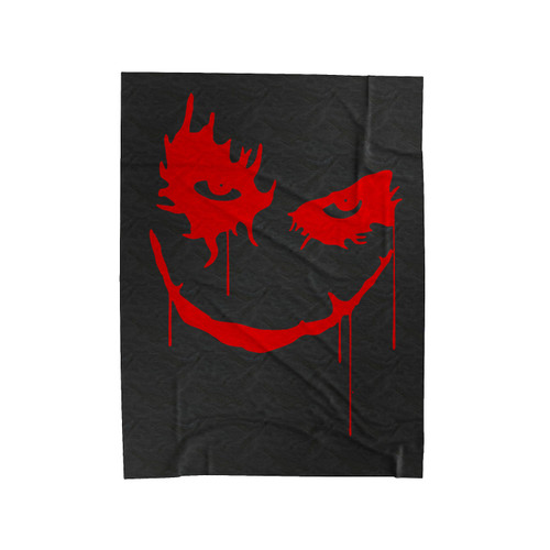 Joker Why So Serious Movie Velveteen Blanket