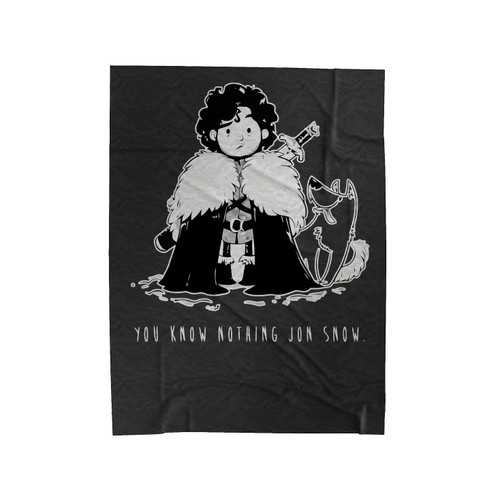 Jon And Gosh Caricatur Velveteen Blanket