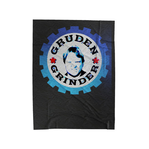 Jon Gruden Gruden Grinder Velveteen Blanket