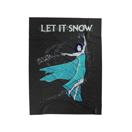 Jon Snow Let It Snow Frozen Parody Velveteen Blanket