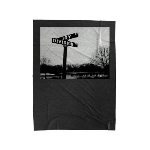 Joy Division Board Velveteen Blanket