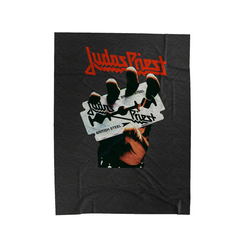 Judas Priest British Steel Velveteen Blanket