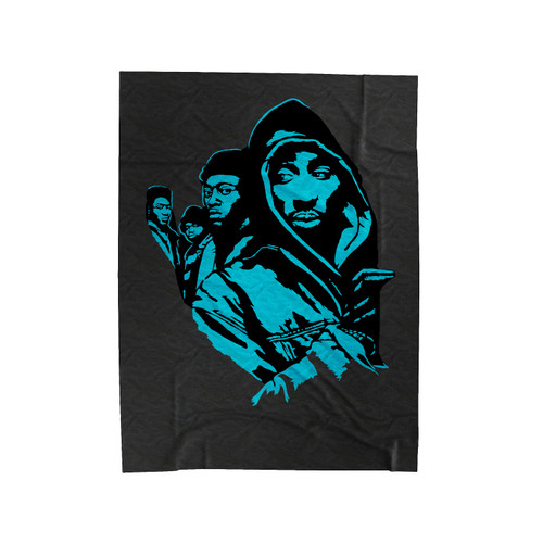 Juice Movie Tupac 2Pac Bishop Biggie Tribe Velveteen Blanket