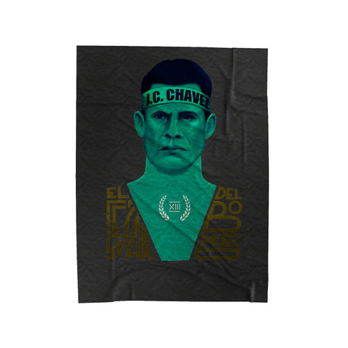 Julio Cesar Chavez Velveteen Blanket