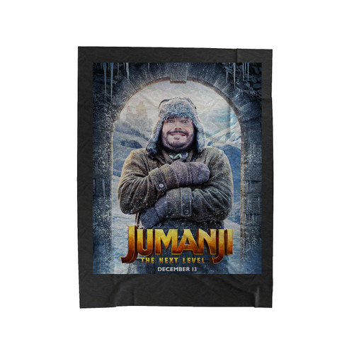 Jumanji The Next Level Profesor Shelly Oberlon Velveteen Blanket