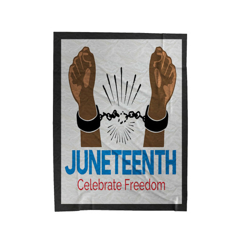 Juneteenth Wishes Velveteen Blanket