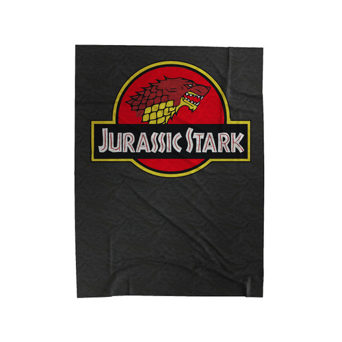 Jurassic Stark Game Of Thrones Jurassic Park Inspired Velveteen Blanket
