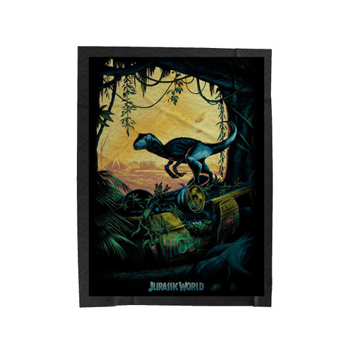 Jurassic World Velveteen Blanket