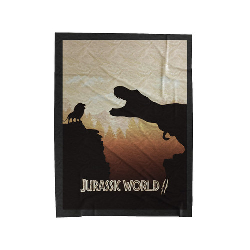Jurassic World 1 Velveteen Blanket