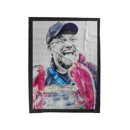 Jurgen Klopp Fc Liverpool Velveteen Blanket
