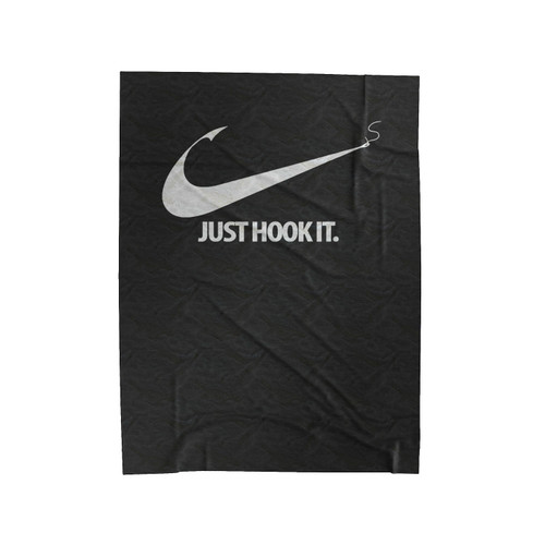 Just Hook It Velveteen Blanket