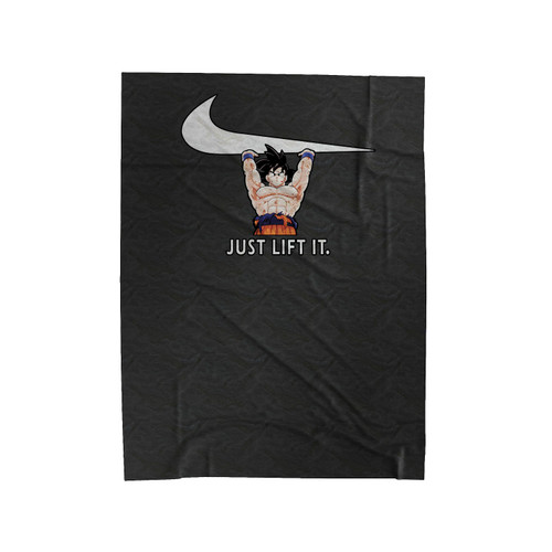 Just Lift It Dragon Ball Velveteen Blanket
