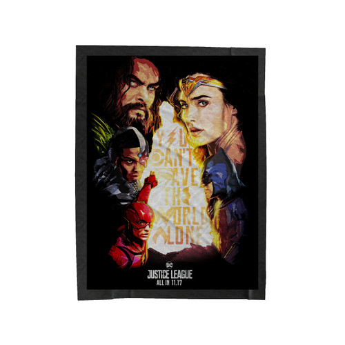 Justice League 2 Velveteen Blanket