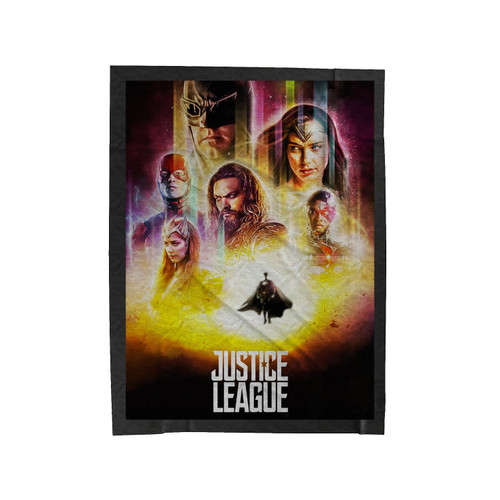 Justice League 3 Velveteen Blanket