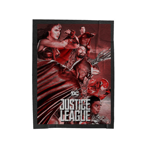 Justice League 8 Velveteen Blanket