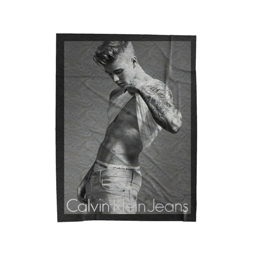 Justin Bieber Pose Velveteen Blanket
