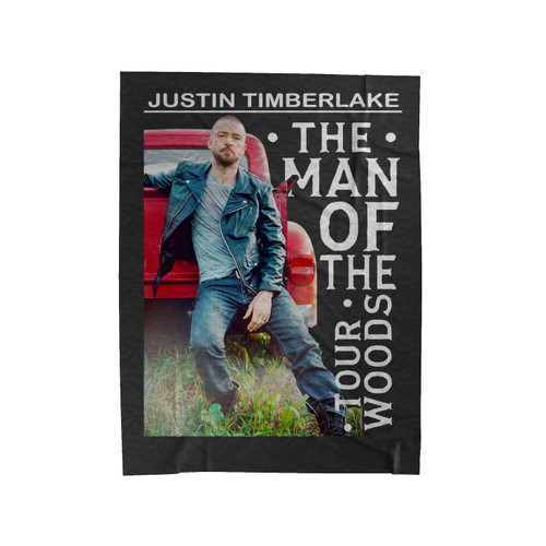 Justin Timberlake The Man Of The Woods Tour Velveteen Blanket