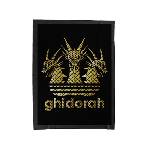 Kaiju Zero Ghidorah Velveteen Blanket