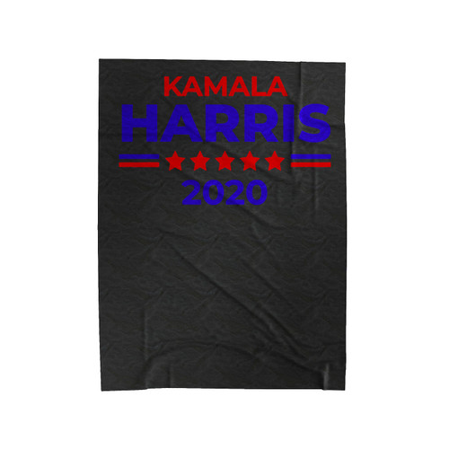 Kamala Harris President 2020 Campaign Velveteen Blanket