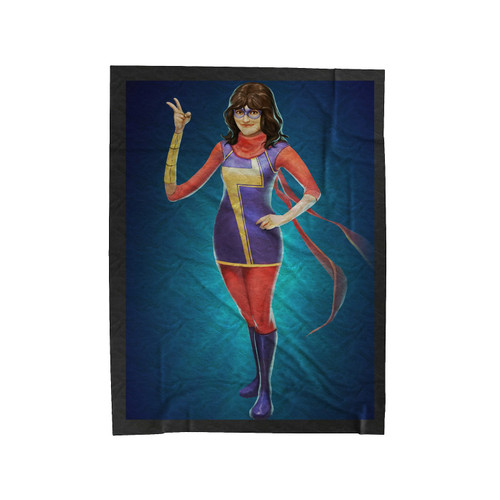 Kamala Khan Superhero Velveteen Blanket