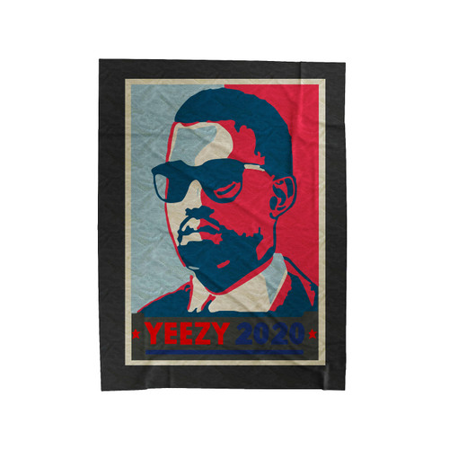 Kanye For President 2020 Election Funny Velveteen Blanket