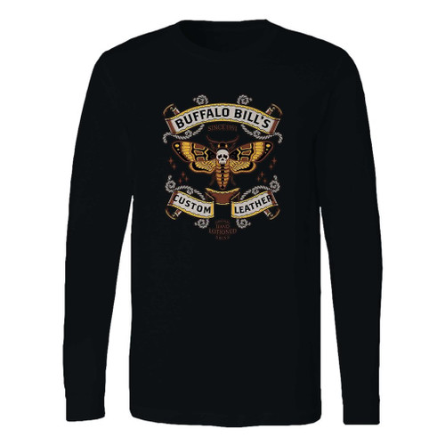 This classic fit silence of the lambs buffalo bills custom leather long sleeve shirt is casually elegant and very comfortable. With fine quality print to make one stand out, it's a perfect fit for every occasion.