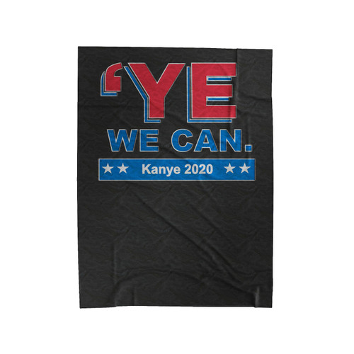 Kanye West President Presidential Campaign 2020 Velveteen Blanket