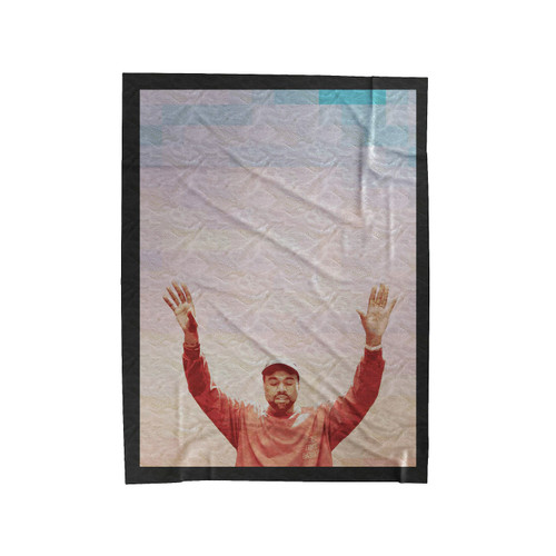 Kanye West Rapper Velveteen Blanket