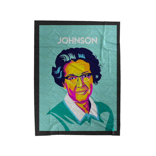 Katherine Johnson Velveteen Blanket
