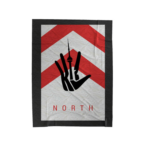 Kawhi Leonard Toronto Raptors Cn Tower Klaw 2 Velveteen Blanket