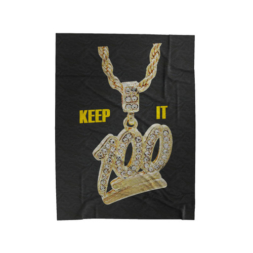 Keep It 100 1 Velveteen Blanket